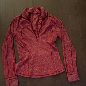 Lululemon Quarter-Zip Pullover. Size 6